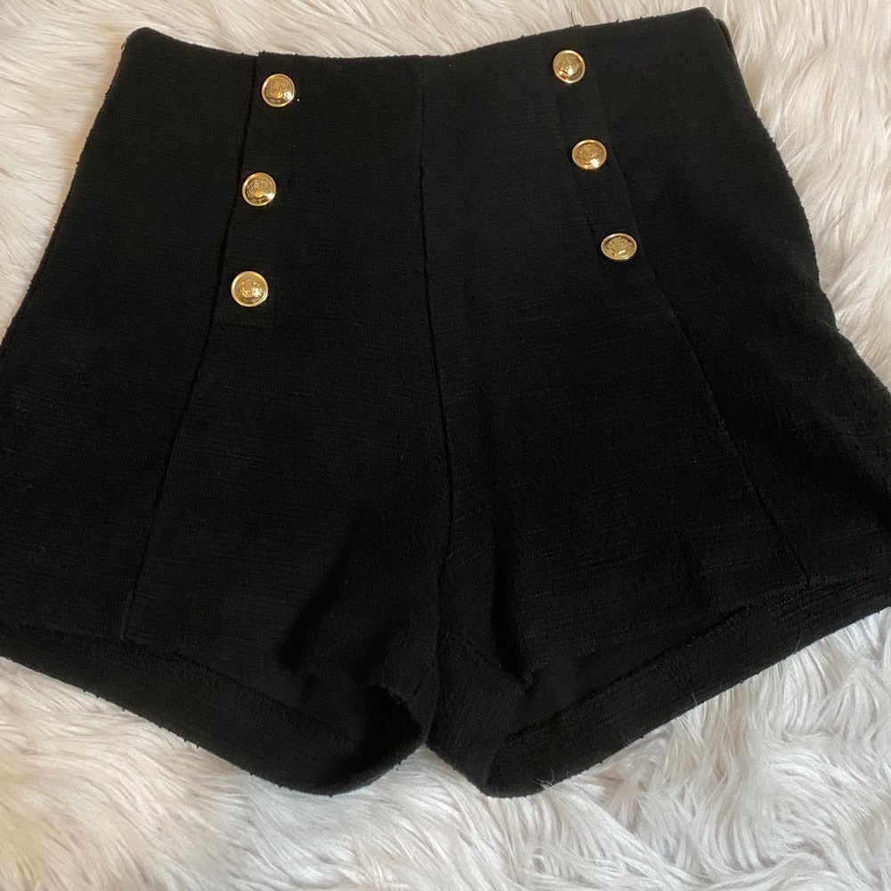 Tweed shorts
